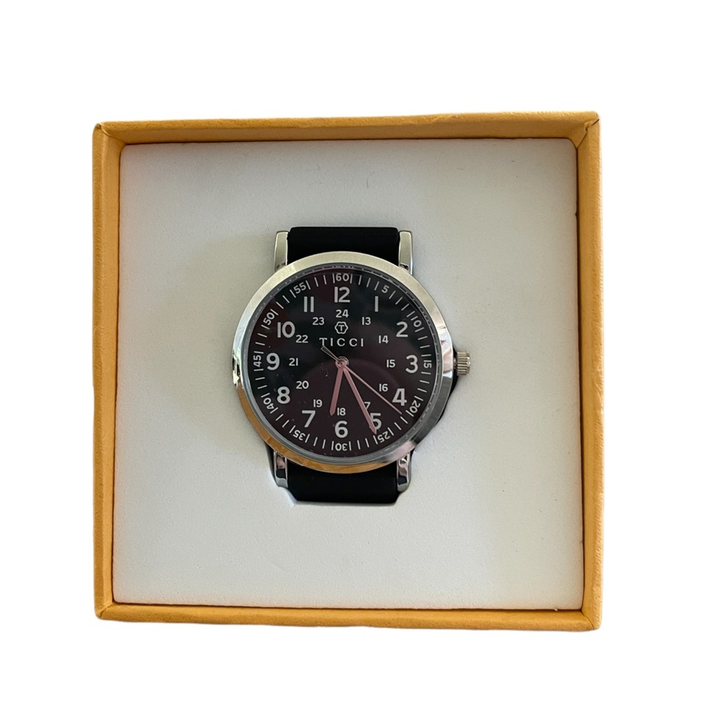 New Ticci Watch Black Band